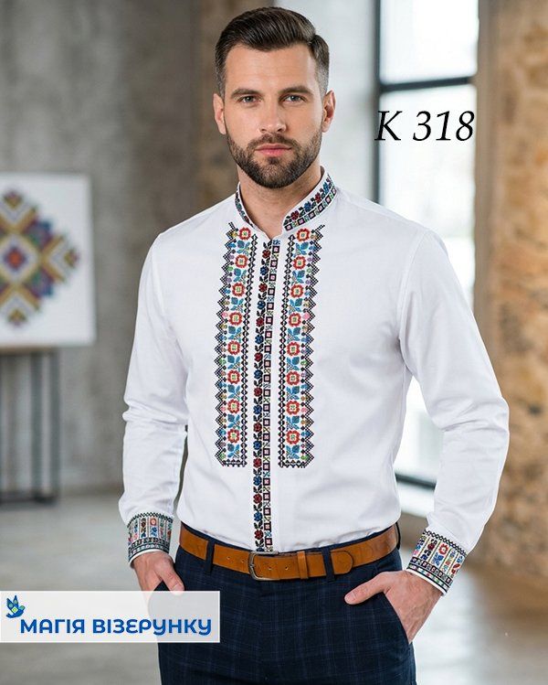 Заготовка чоловічої вишиванки К 318