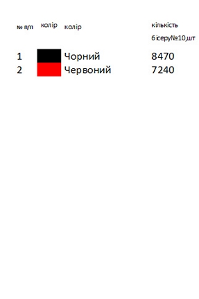 Заготовка чоловічої вишиванки К 337