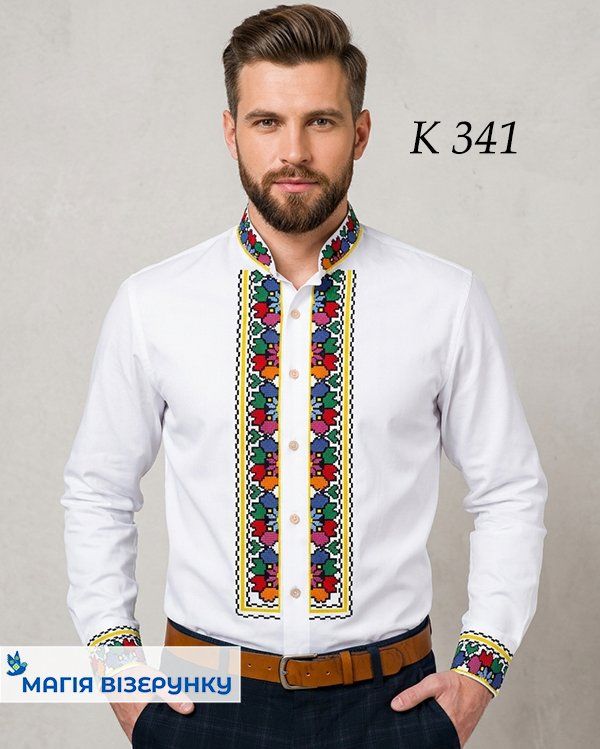 Заготовка чоловічої вишиванки К 341