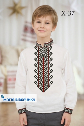 Схема вышивки для мальчика ХД 37