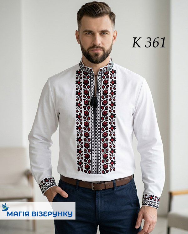 Заготовка чоловічої вишиванки К 361