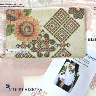 Заготовка вишиванки жіночої НД льон 329