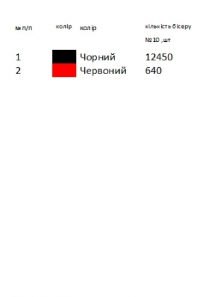 Заготовка чоловічої вишиванки К 390