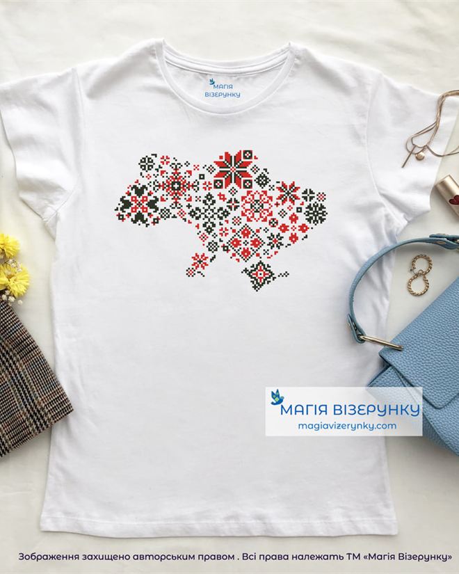 Футболка "Україна вишивана"
