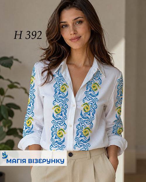 Заготовка вишиванки жіночої Н 392