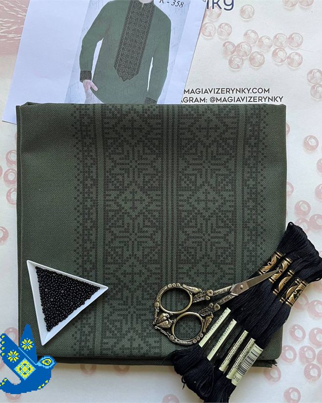 Заготовка чоловічої вишиванки КДх 358
