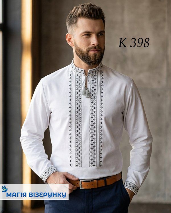 Заготовка чоловічої вишиванки К 398