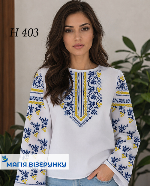 Заготовка женской вышиванкиН 403