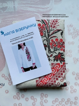 Заготовка вишиванки жіночої НД льон 401