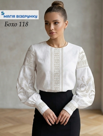 Вишиванка з колосками Бохо 118