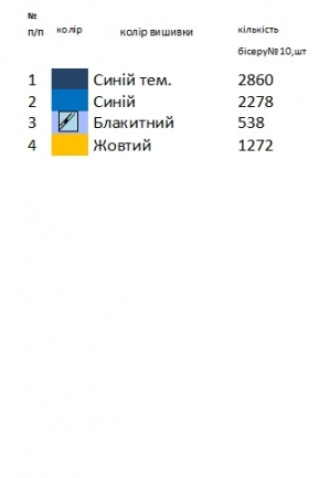 Схема вишивки для хлопчика Х 60