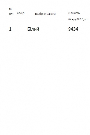 Чоловіча заготовка вишиванки Кдч 377