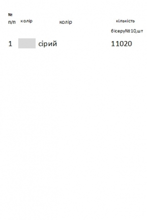 Заготовка вишиванки жіночої НДч 415
