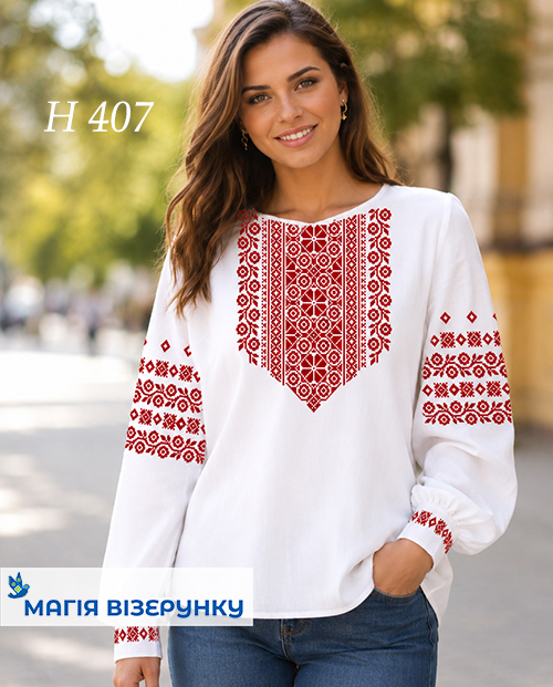 Заготовка женской вышиванки Н 407