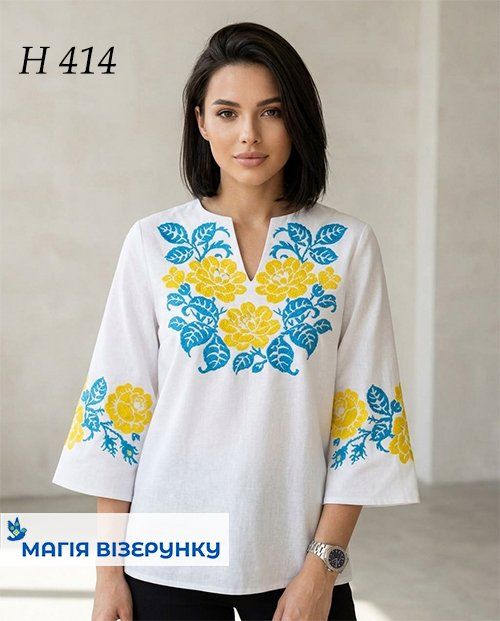Заготовка вишиванки жіночої Н 414