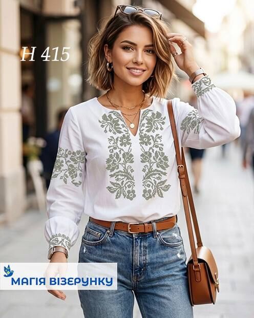 Заготовка вишиванки жіночої Н 415