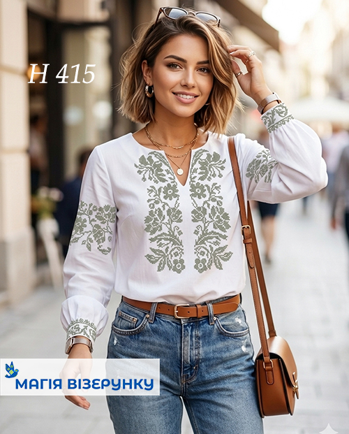 Заготовка вишиванки жіночої Н 415