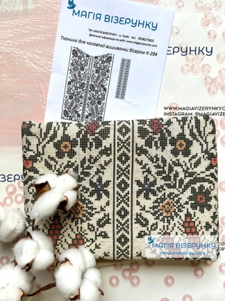 Заготовка мужской вышиванки КД лен - 294