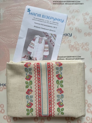 Жіноча вишиванка Львівської області 5 льон 