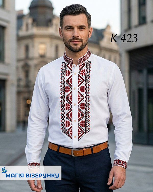 Заготовка чоловічої вишиванки КД 423