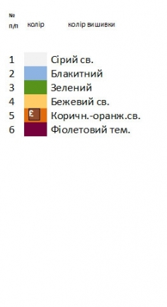 Женская заготовка вышиванки Бохо 121дч