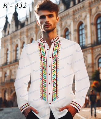 Заготовка мужской вышиванки КД-432