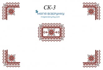 Скатерть под вышивку СК 3