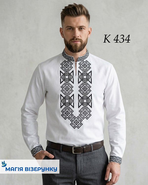 Заготовка мужской вышиванки КД 434