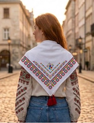 Платок для вишивки